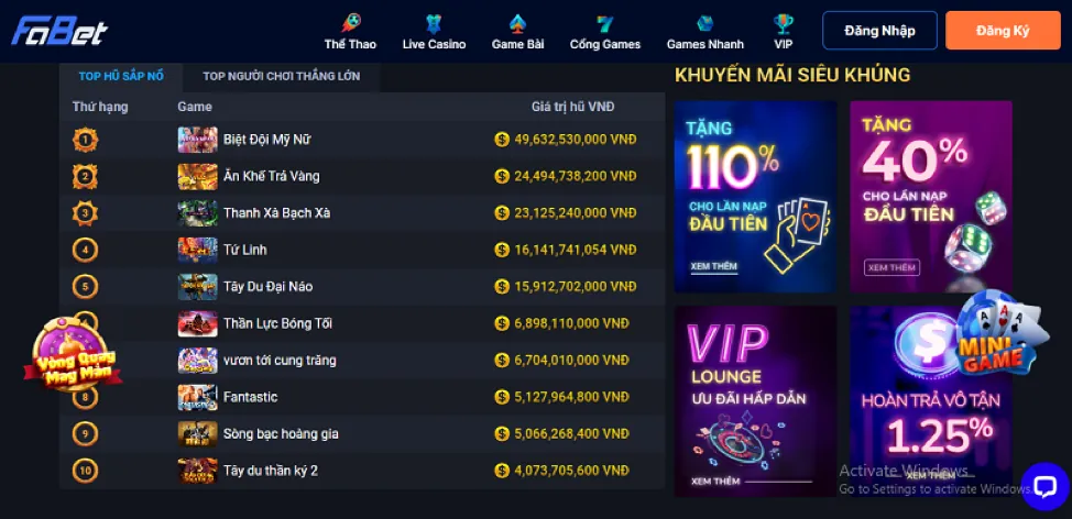 Ưu đãi chào mừng thành viên mới 52win